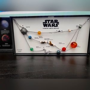 Star WARS Planetary Orbital Necklace Necklace Brand New